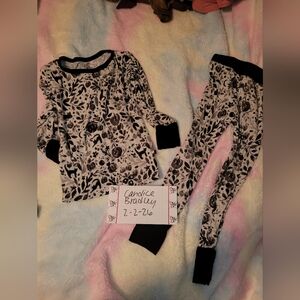 The Sleepy Sloth Bamboo Pj Set - 3t